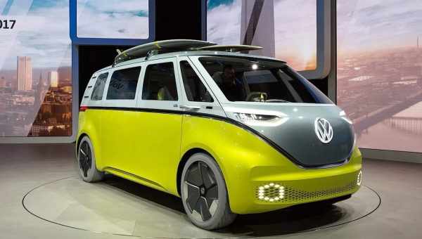 Исследовательская лаборатория превратила VW Microbus в электрический концепт