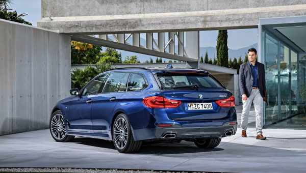 BMW рассекретил новый 5-Series Touring