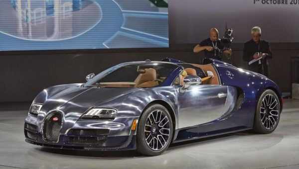 Bugatti покажет последний легендарный Veyron